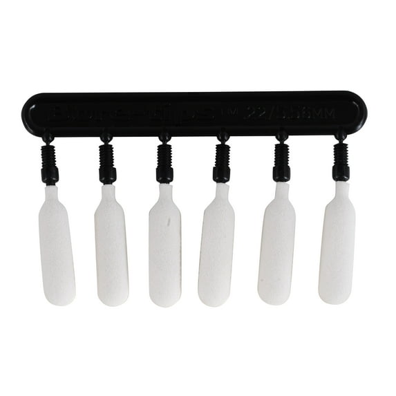 Swab-Its Bore-Tips Foam Gun Cleaning Swabs 22 Caliber 8-32 Threads 36PK