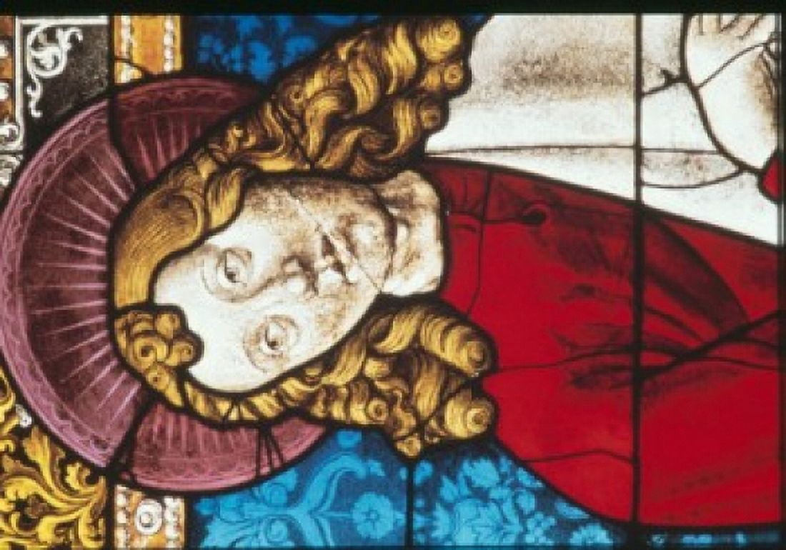 Swabian Panels stained glass 16th Century Germany Canvas Art - (18 x 24)