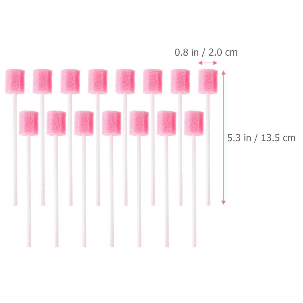 Swabs Oral Sponge Mouth Cleaning Swab Caredisposable Sticksuction