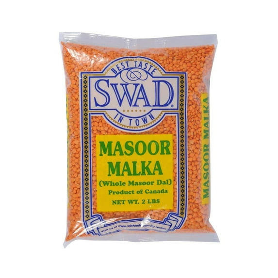 Swad Masoor Malka Whole Masoor Dal 907g (2lb)