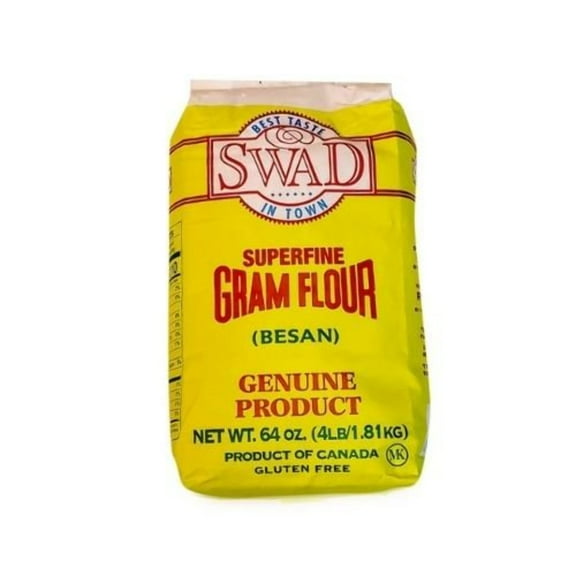 Swad Superfine Gram Flour Besan 4lbs (Pack of 2)