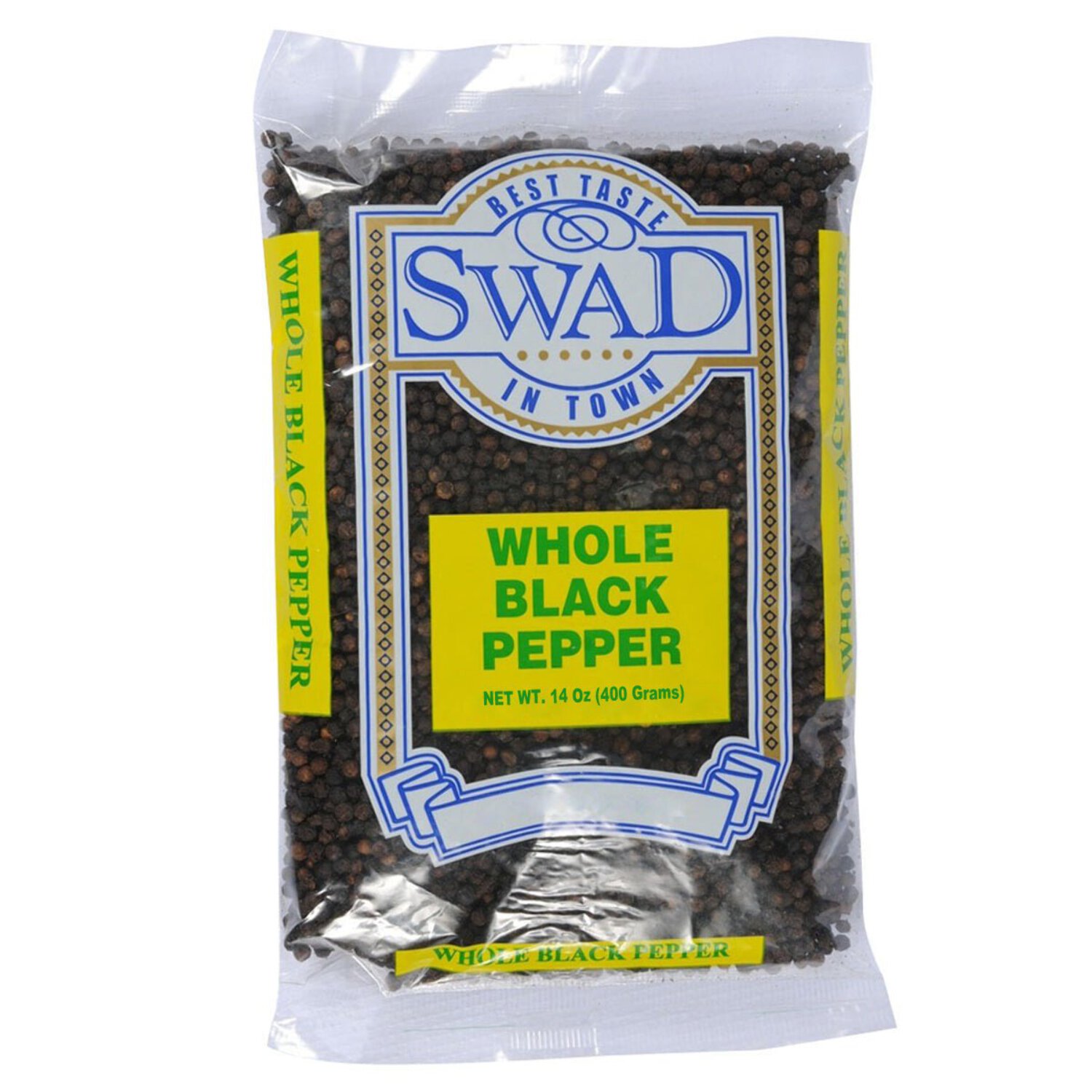 Swad Whole Black Pepper Sabut Kali Mirach 400g (14oz)