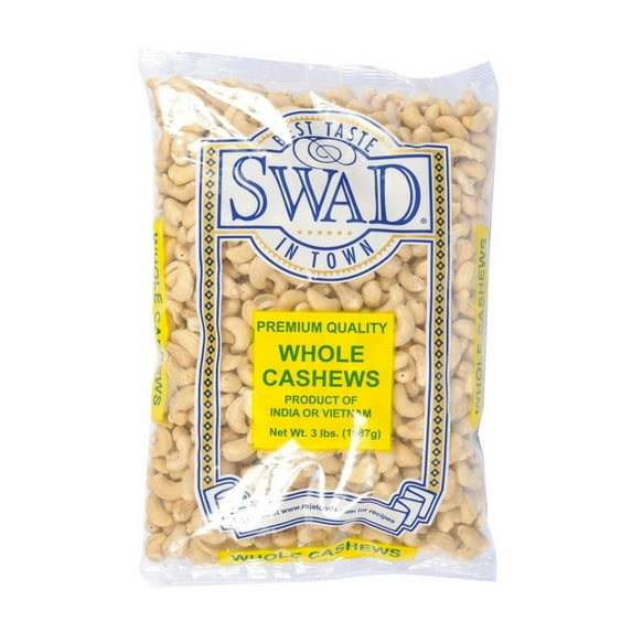 Swad Whole Cashews 48oz (3lb)