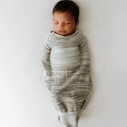Swaddelini Grey Swaddle Sleep Sack, 6-12 pounds