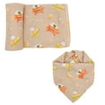 thumbnail image 1 of Swaddle & Bandana Bib Set - Alien, 1 of 7