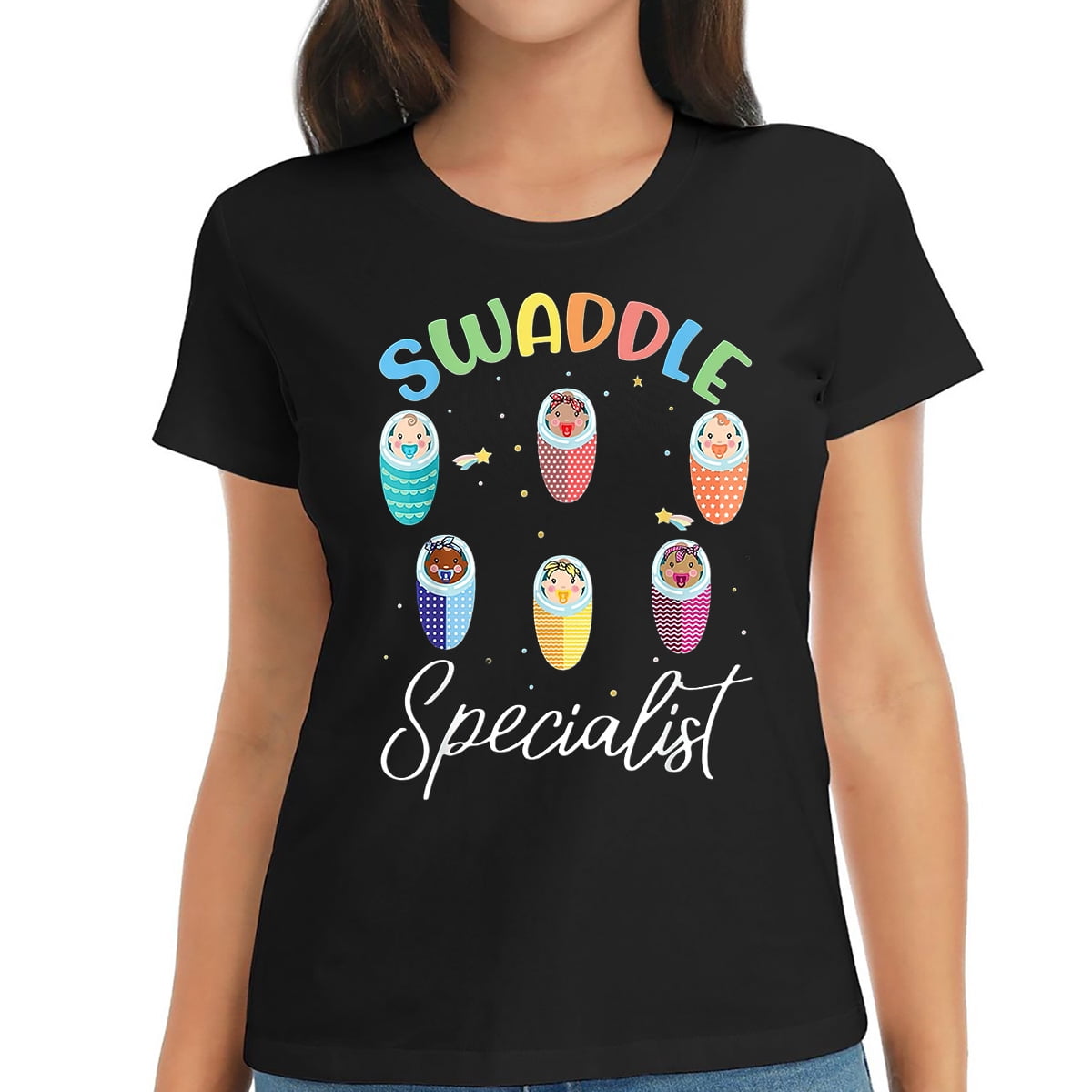 Swaddle Specialist NICU Nurse Baby Newborn Nursing TShirt