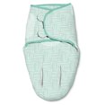 thumbnail image 1 of SwaddleMe Luxe Perfect Temp Swaddle with 100% Organic Cotton - Small/Medium, 1 Pack, Basket Weave, 0-3 Months, 1 of 3