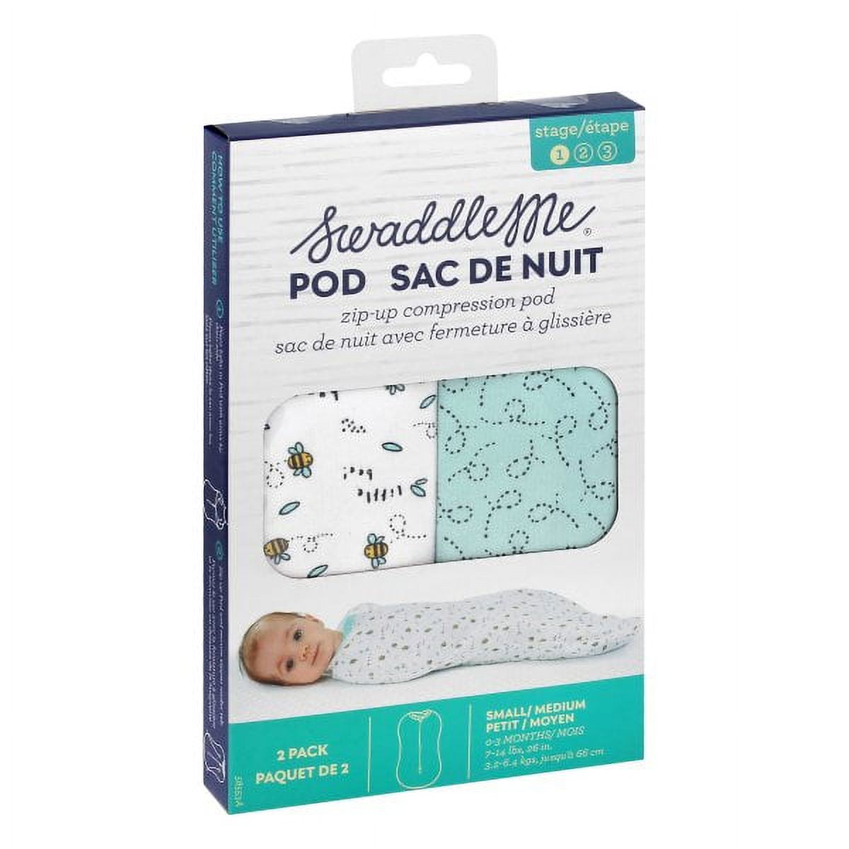SwaddleMe Pod Size Small Medium 0 3 Months 2 Pack Little