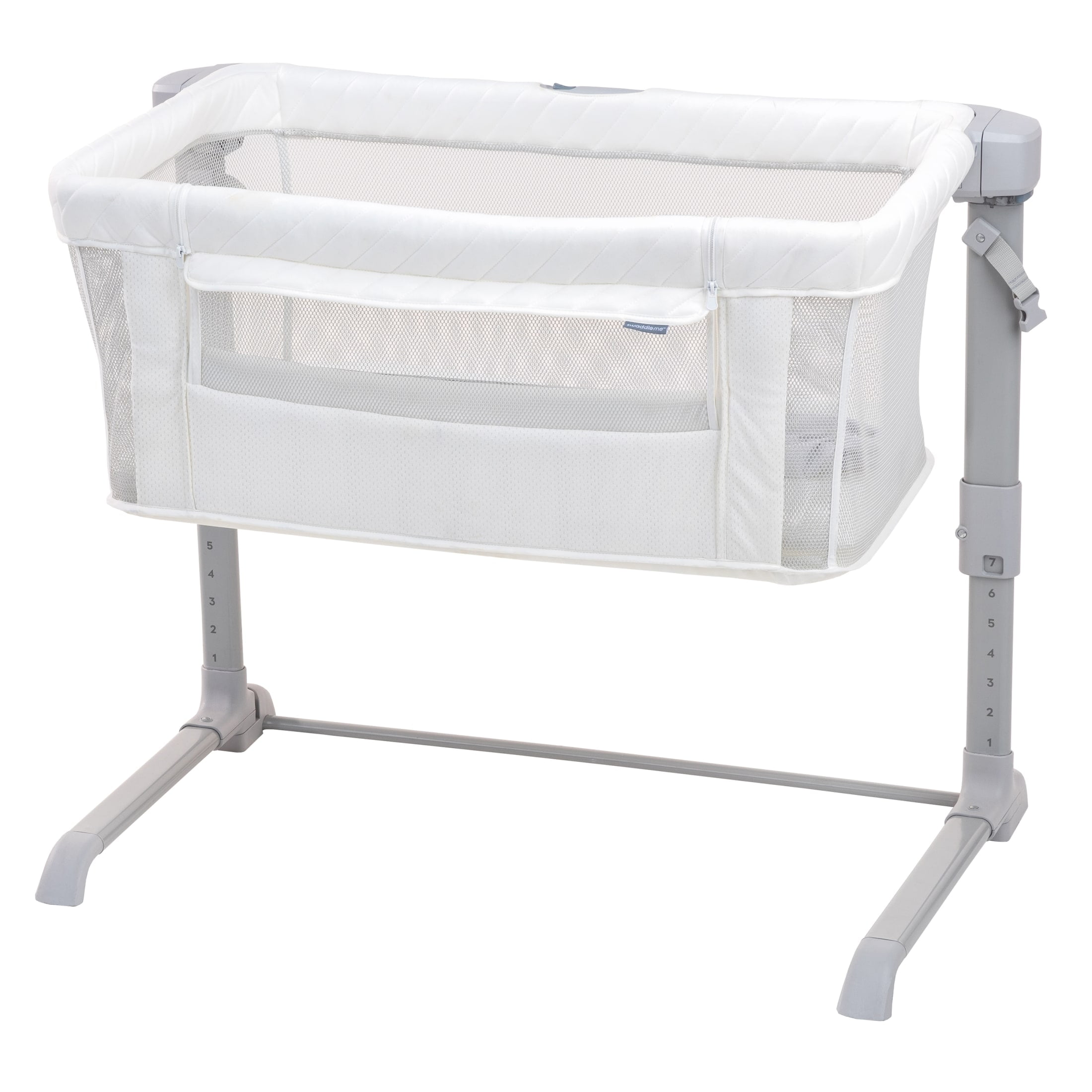SwaddleMe by Ingenuity DreamSecure 2-in-1 Co-Sleeping Bassinet with AirLoom+ technology, Unisex - Cream