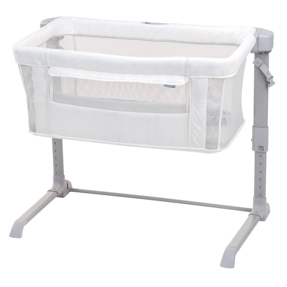 SwaddleMe by Ingenuity DreamSecure 2-in-1 Co-Sleeping Bassinet with AirLoom+ technology, Unisex - Cream