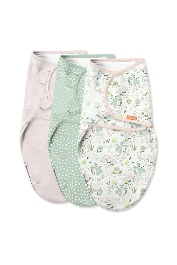 SwaddleMe by Ingenuity Easy Change Swaddle - Peekaboo Panda