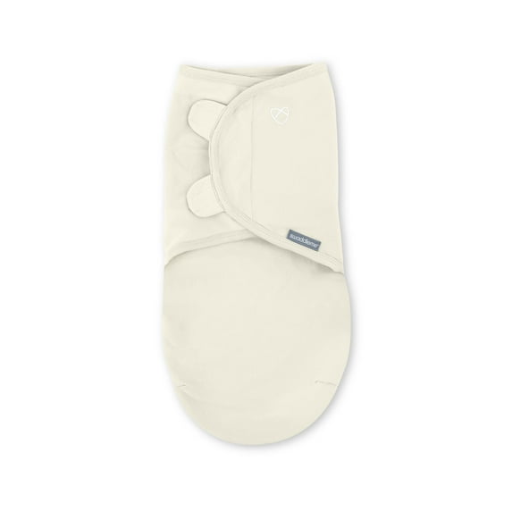 SwaddleMe by Ingenuity Original Swaddle, 0-2 months, Size Preemie, 1 pack, Ivory