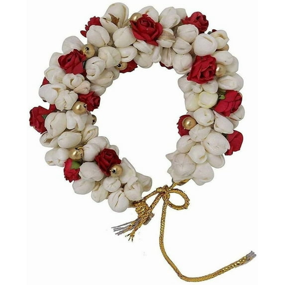 Swadeshi Desire Artifical Flower Bun Juda Maker Flower Gajra Hair Accessories For Women and Girls Multicolor, Pack of 1