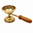 thumbnail image 1 of Swadeshi Desire Brass Kapoor | Karpoor Diya Deepam Burner Karpuram Arati |, 1 of 4