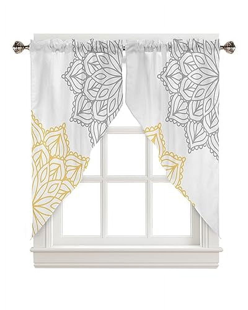 Swag Curtains Fall Valances For Windows Washable Kitchen Curtains