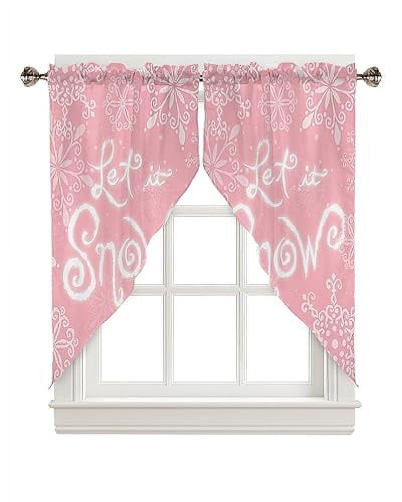 Swag Curtains For Windows Semisheer Curtains Window Valance Rod Pocket