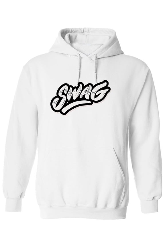 Swag Design Hoodie Men -Image by Shutterstock, Male Large