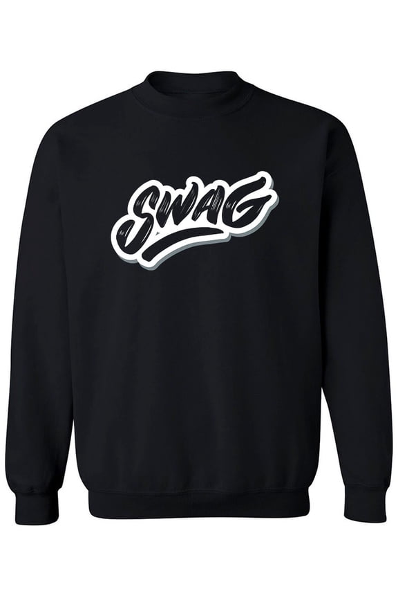 Swag On You Design Sweatshirt Men -Image by Shutterstock, Male Large
