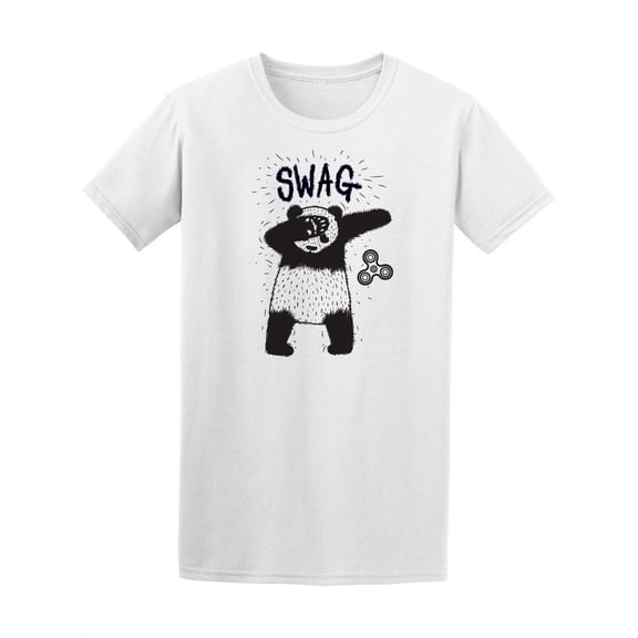 Swag Panda Dab Fidget Spinner T-Shirt Men -Image by Shutterstock, Male x-Large