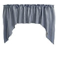 thumbnail image 1 of Swag Valance Cotton Half Inch Wide Stripes Print 58" Wide / 36" Tall, 1 of 1