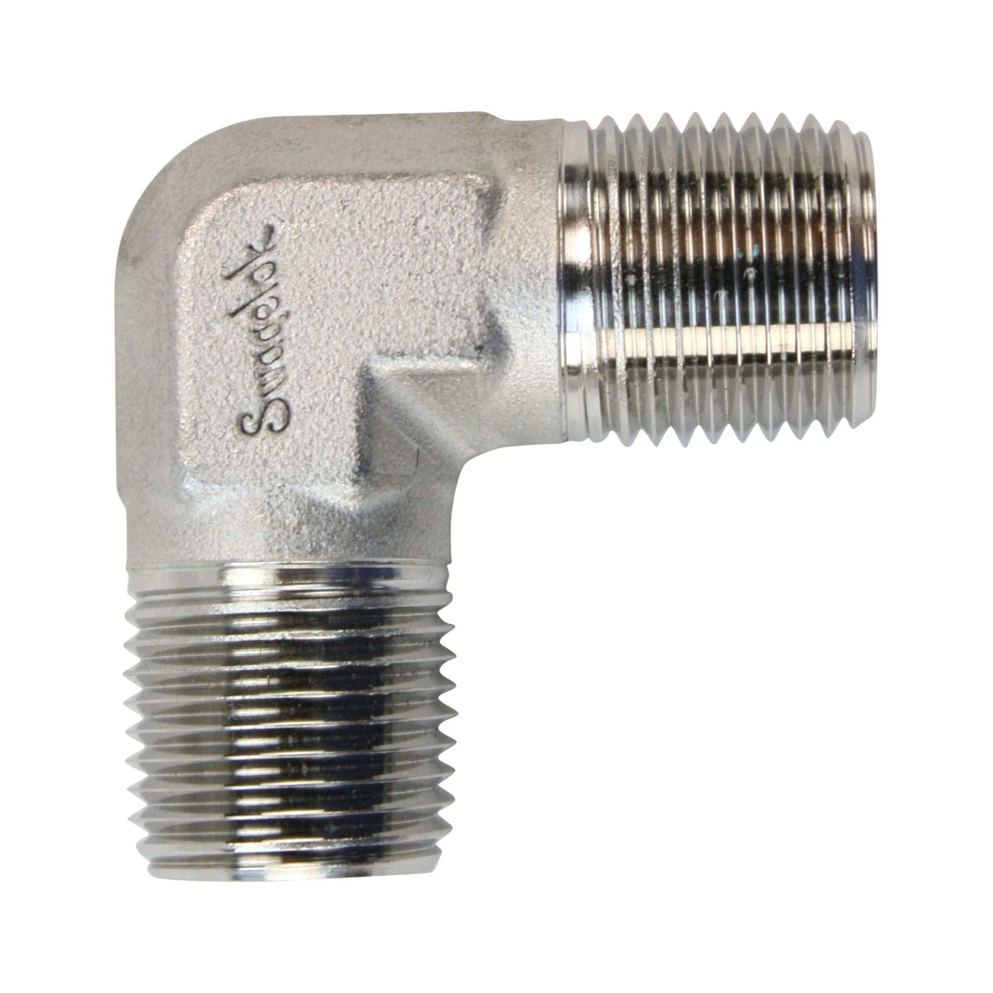 Swagelok Ss-8-Me 1/2" Male Npt Stainless Steel Pipe Elbow Fitting Equivalent Kslok E.M/M88