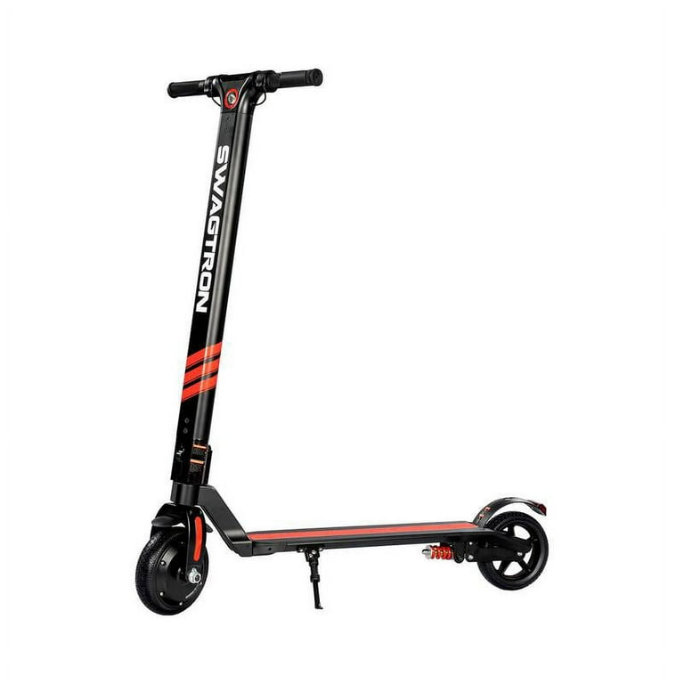 Swagger Pro Foldable Electric Scooter w Cruise Control 14.2 Mile Range Rear Suspension and 15.5 mph Max Speed SG 3