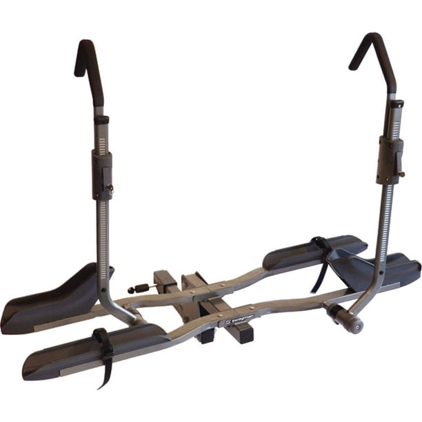 Swagman 64693 Gray and Black Escapee Key Lock 2Bike RV Rack, Fits 2