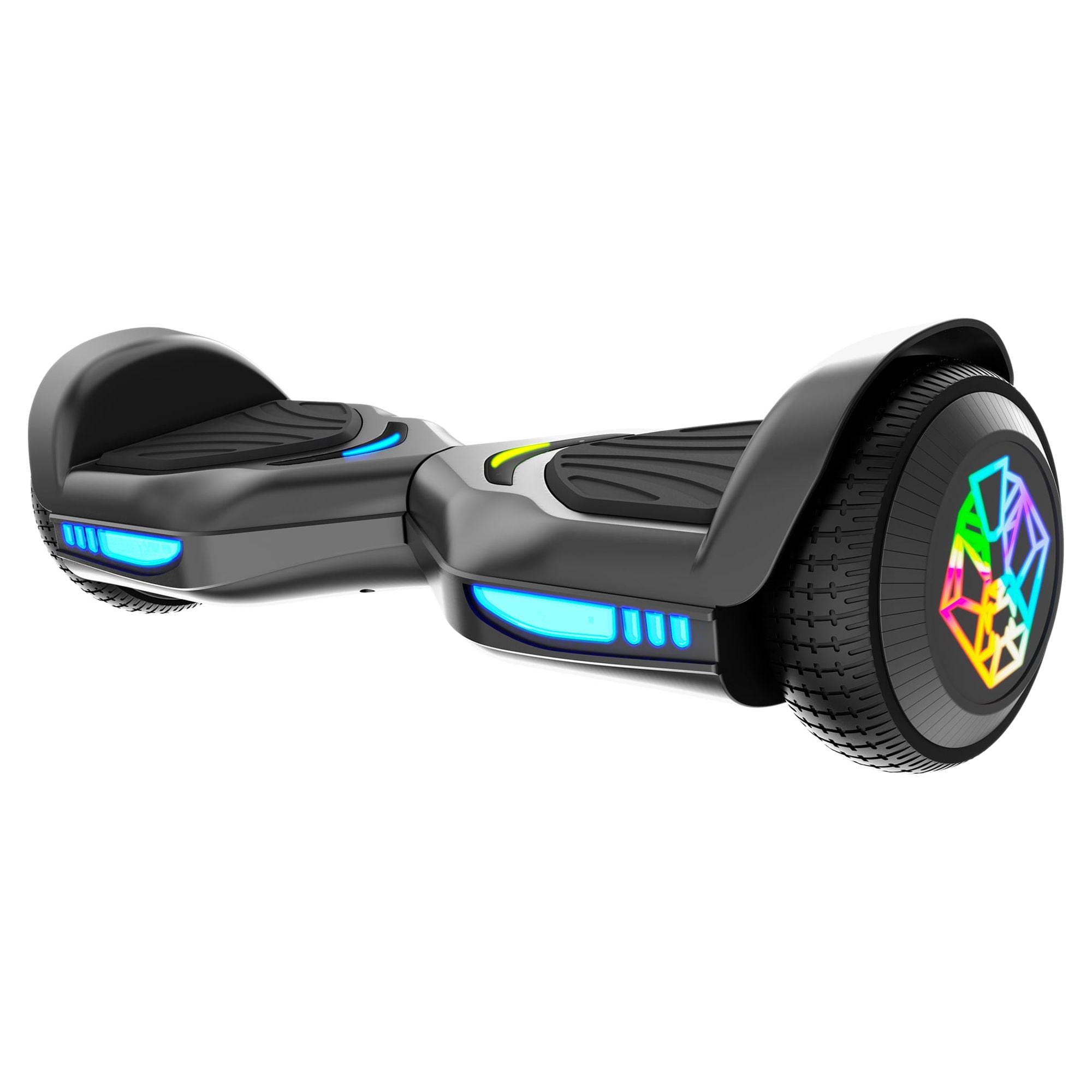 Swagtron SwagBOARD EVO Freestyle Hoverboard Bluetooth Speaker Light Up Wheels 7 MPH Max Speed Walmart