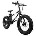 thumbnail image 1 of Swagtron EB6 Electric Bike Black 350W Motor Power Assist 4 In. Tires 20 In. Wheels Removable 36 V Battery Dual Disc Brakes 7 Speed Shimano SIS Shifting For Trail Riding, 1 of 8