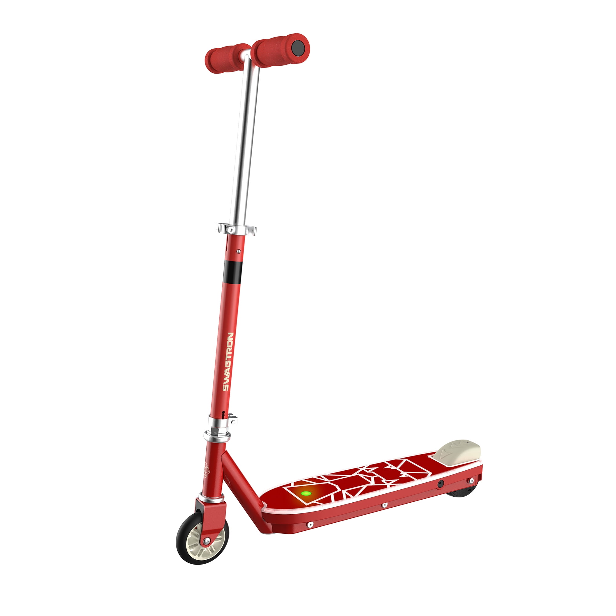 Swagtron SK1 Kick Start Electric Scooter for Durable Steel Frame Scooter ASTM F2641 - Walmart.com