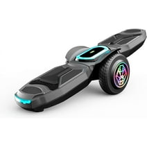 Swagtron Shuttle Zipboard Electric Hoverboard Skateboard LED Wheels Bluetooth Speaker (Recertified)