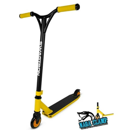 Swagtron Stunt Freestyle BMX kick Scooter for Kids or Adults Supports Up to 260 Lbs., ST045
