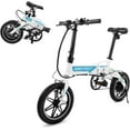 thumbnail image 1 of Swagtron Swagcycle EB5 Pro Plus Lightweight Aluminum Folding Electric Bike with Pedals, 1 of 2
