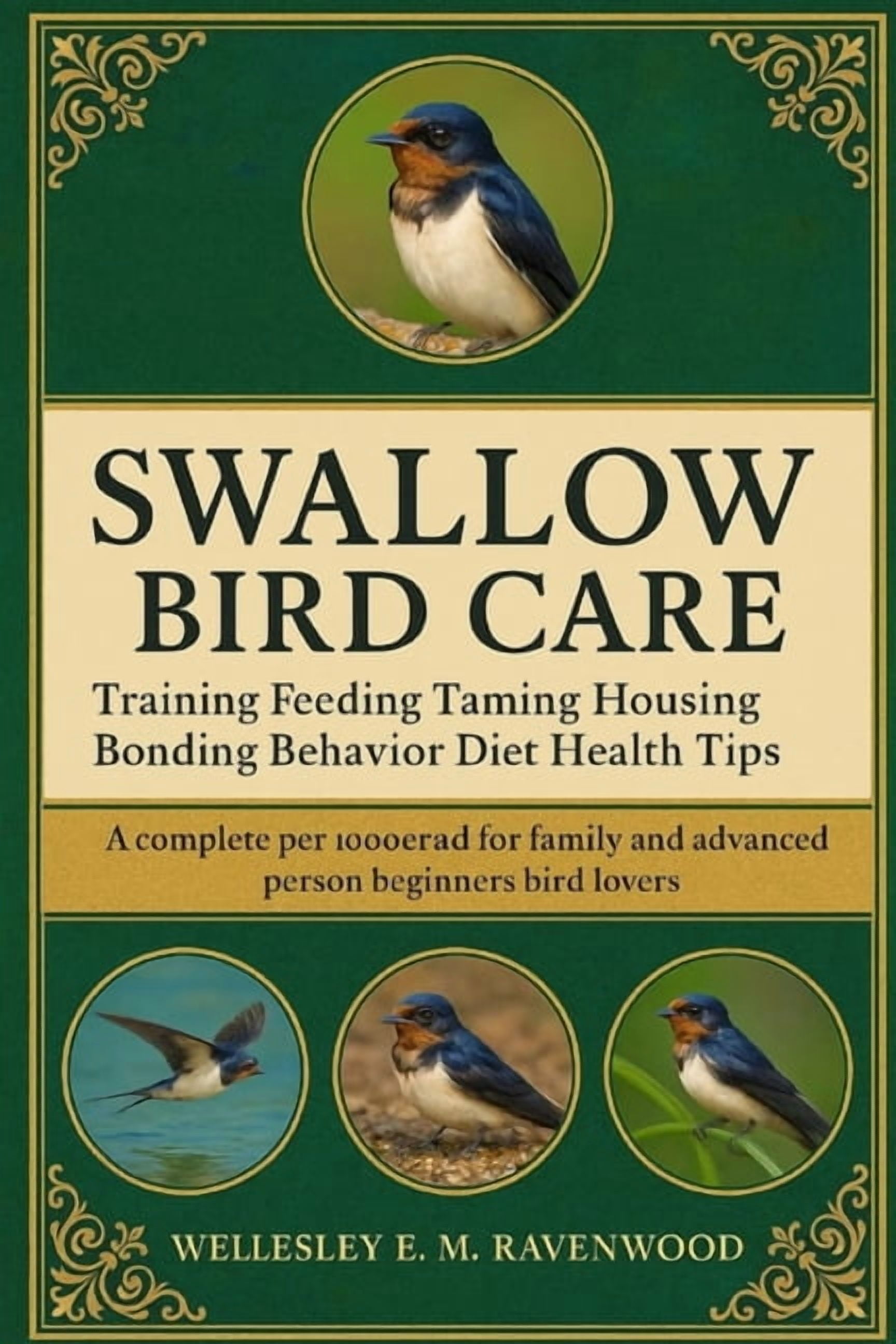 Swallow Bird: training feeding taming housing bonding behavior diet health tips pet owners beginners and advanced bird l, (Paperback)