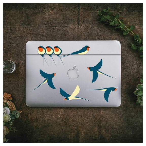 Swallows Sticker Pack for Laptops