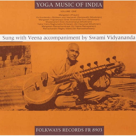 Swami Vidy-Ananda - Yoga Music of India, Vol. 1 - Music & Performance - CD