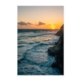 thumbnail image 1 of Swami's at Sunset - Encinitas California Photography Sunset Ocean Coast Beach Waves Nature Scenic Unframed Wall Art Print 20 x 28 inches, 1 of 60