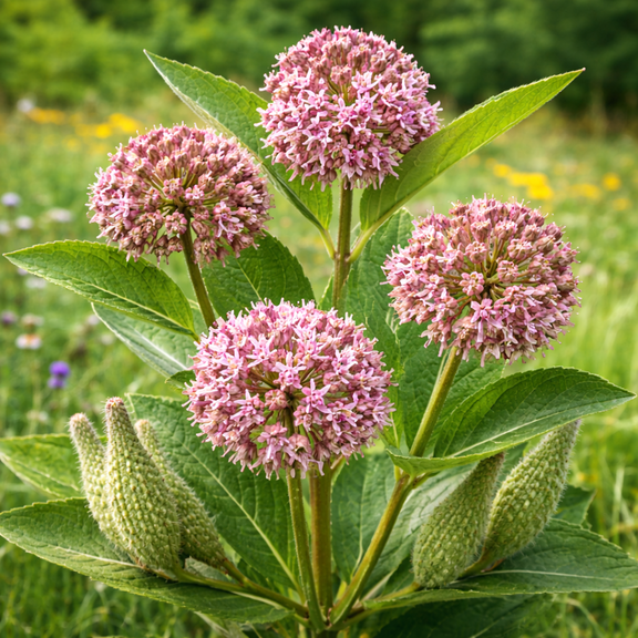 Swamp Milkweed Plug (1 Plug) Asclepias incarnata Live Native Perennial Monarch Host Plant Pollinator Garden Starter Plant