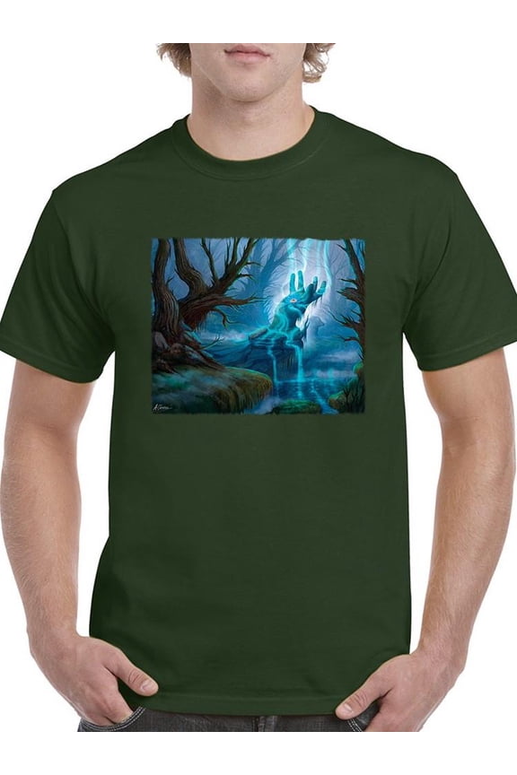 Swamp Of Rebirth T-Shirt Men -Anthony Chirstou Designs, Male Medium