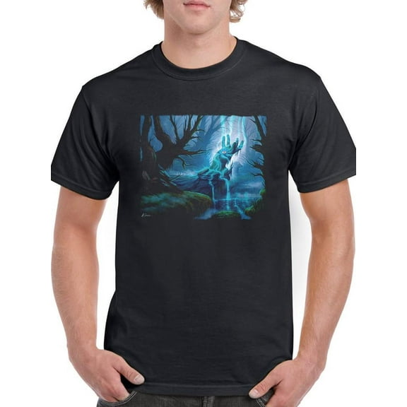 Swamp Of Rebirth T-Shirt Men -Anthony Chirstou Designs, Male XX-Large