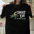 thumbnail image 1 of Swamp People Choot 'Em Alligator Funny Retro Vintage TV Show Graphic G268 Unisex T-Shirt, Up to Size 5XL, 1 of 2
