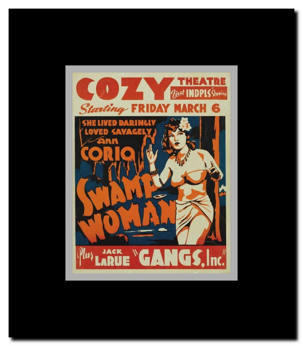Swamp Woman Framed Movie Poster