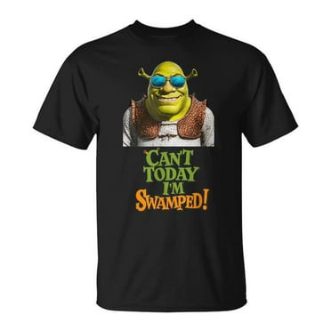 Swamped Quote "Can't Today I'm Swamped" Funny Work Overload Humor T-Shirt, Casual Cotton Tee for Men and Women