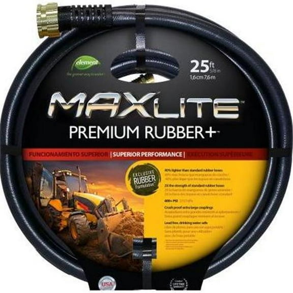 Swan  0.62 in. x 25 ft. Element Maxlite Rubber Hose