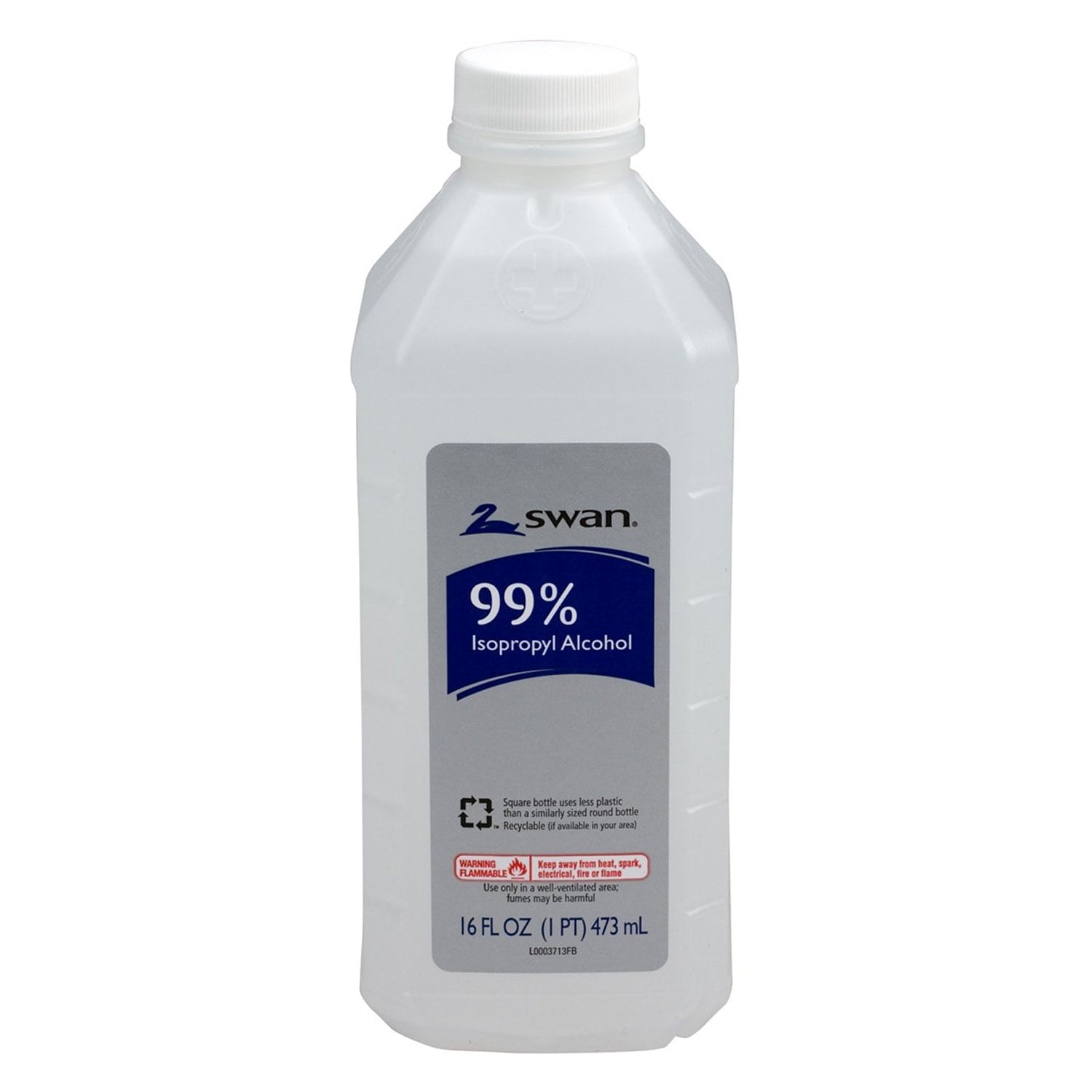 Swan 99% Isopropyl Alcohol Liquid, 16 fl oz