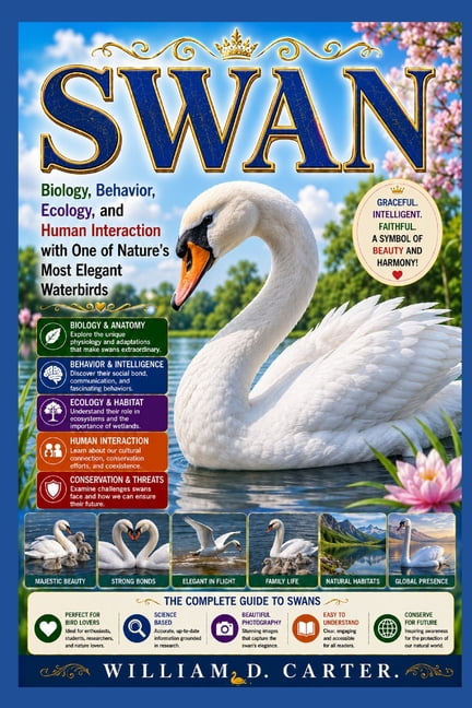 Swan: Biology, Behavior, Ecology, and Human Interaction with One of Nature's Most Elegant Waterbirds, (Paperback)