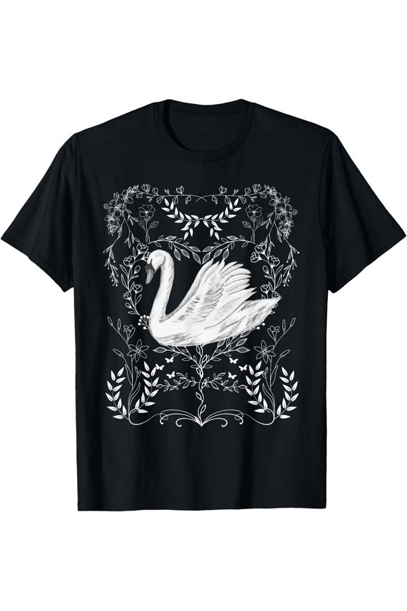 Swan Bird Lover T-Shirt , Vintage T-Shirt