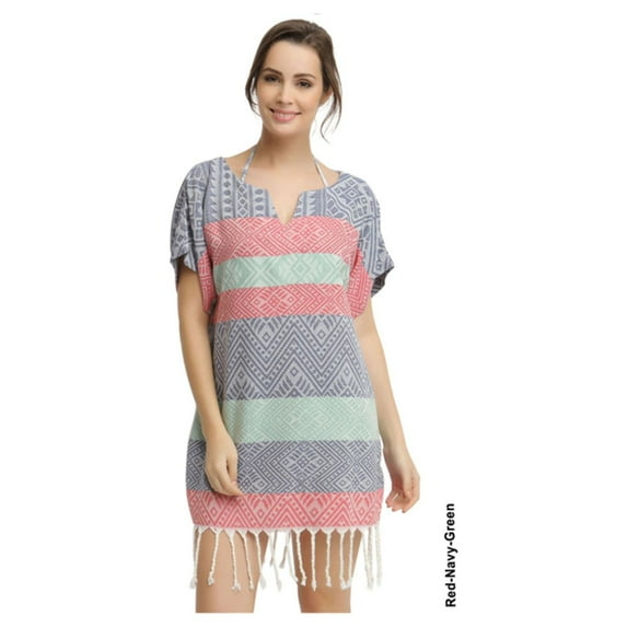 Swan Comfort Womens Swimwear Bikini Cover-Up Beach Dress - Tunic