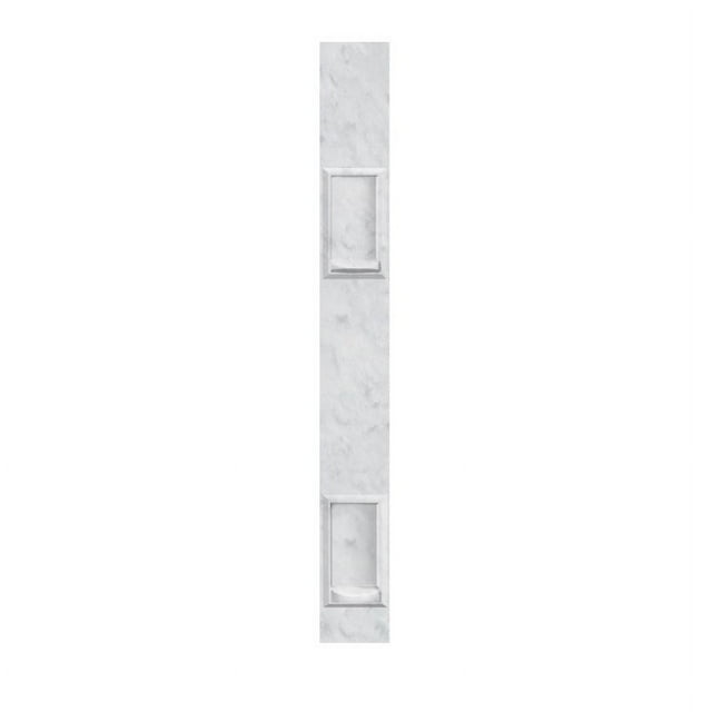 Swan DSP-2-131 Solid Surface Soap Dish, 0.25-in L x 6.5-in W x 60-in H, Tundra
