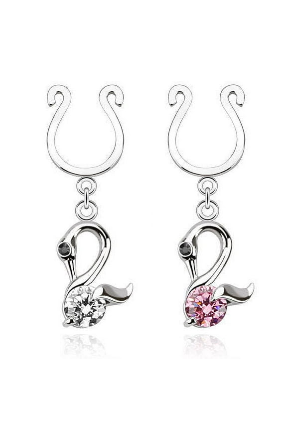 Design Nipple Clip with CZ gem